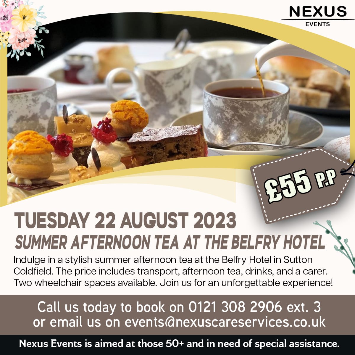 Afternoon Tea at the Belfry Hotel