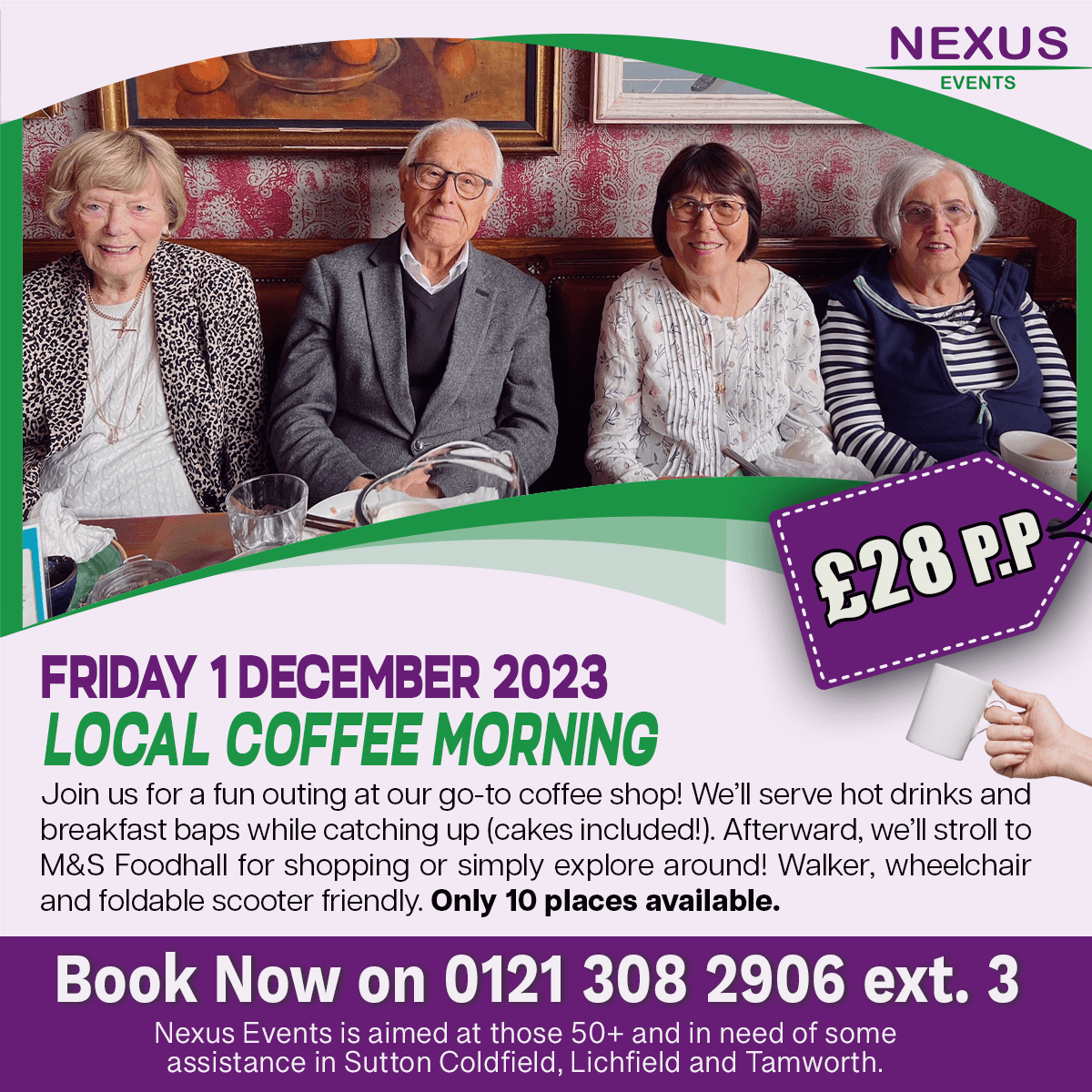 Coffee Morning at Renato Lounge, Mere Green