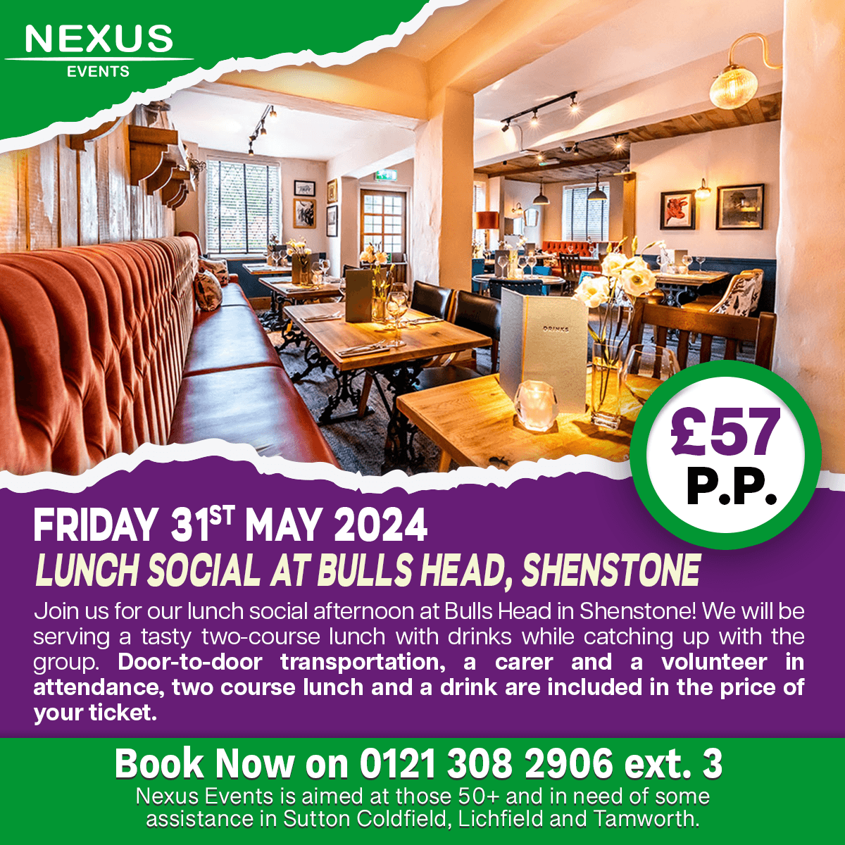 Lunch Social at Bulls Head, Shenstone