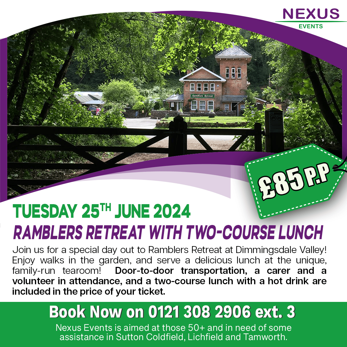 Day out to Ramblers Retreat with lunch