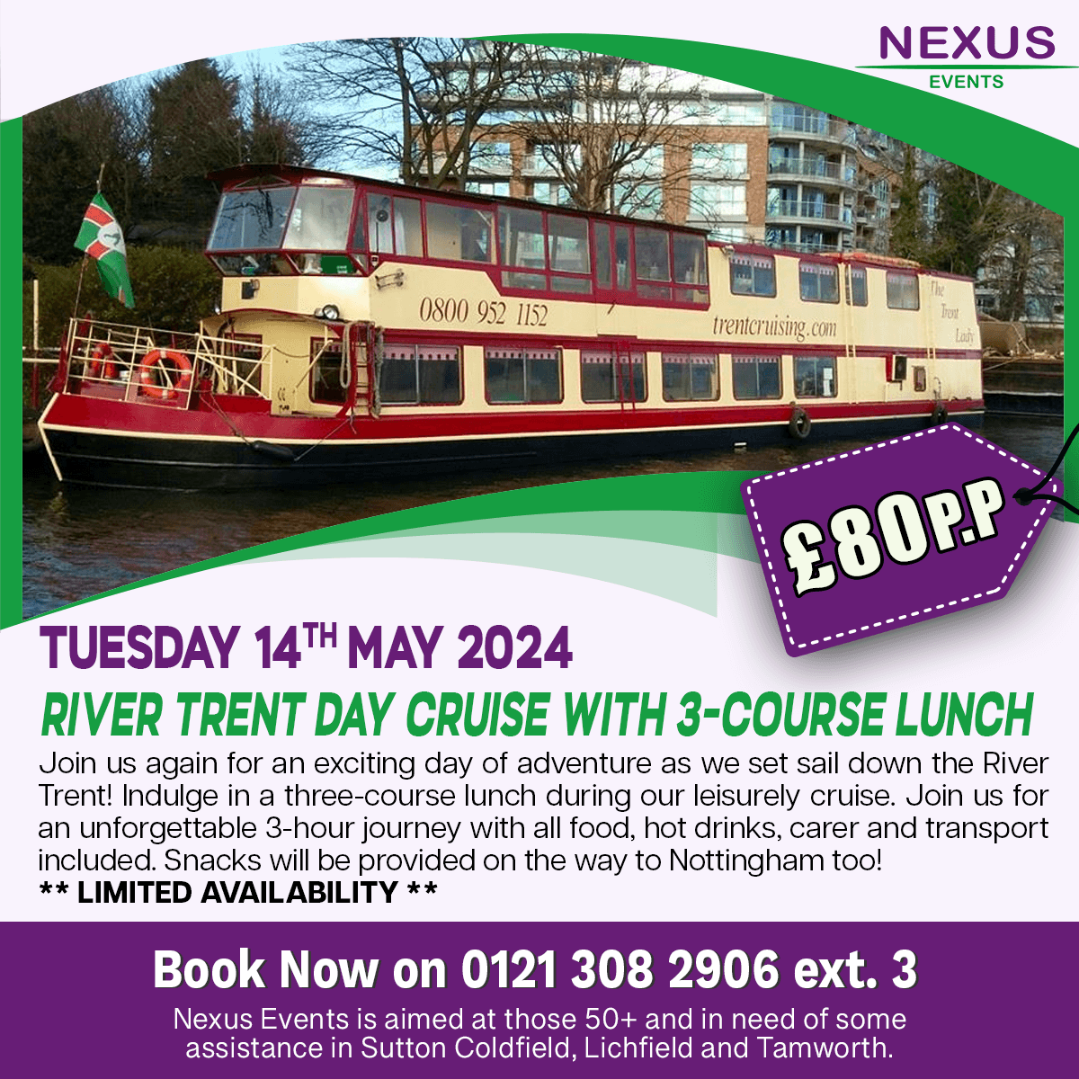 River Trent Day Cruise