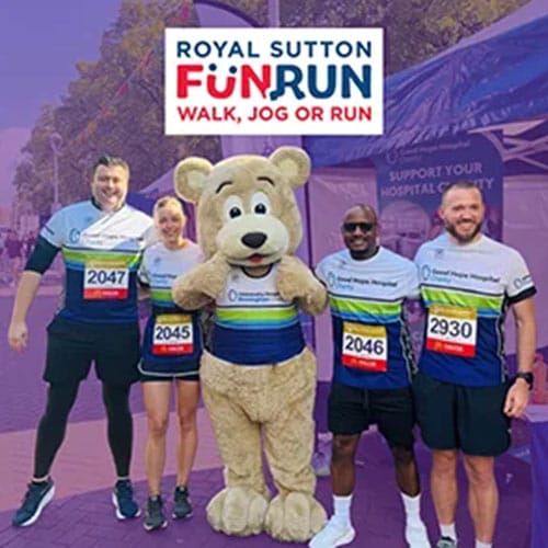 Come and cheer us on at the Royal Sutton Fun Run