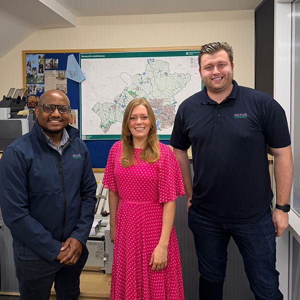 We met with our local MP to champion the future of care